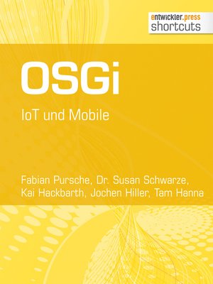 cover image of OSGi. IoT und Mobile